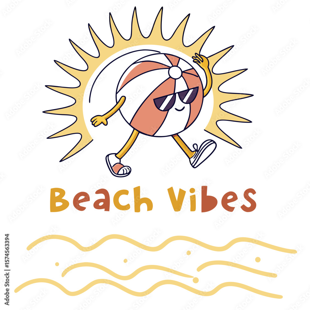 Obraz premium summer holiday card