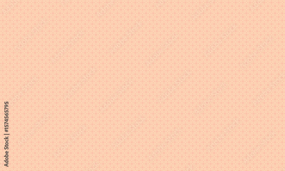 Fototapeta premium Seamless Circles Pattern with Intersecting Geometric Line Design