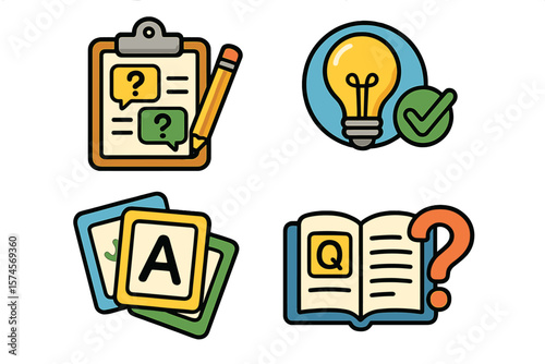 Learning tools are used for studying in a classroom with quizzes, flashcards, and resources for knowledge enhancement