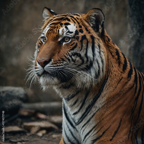 portrait of a tiger