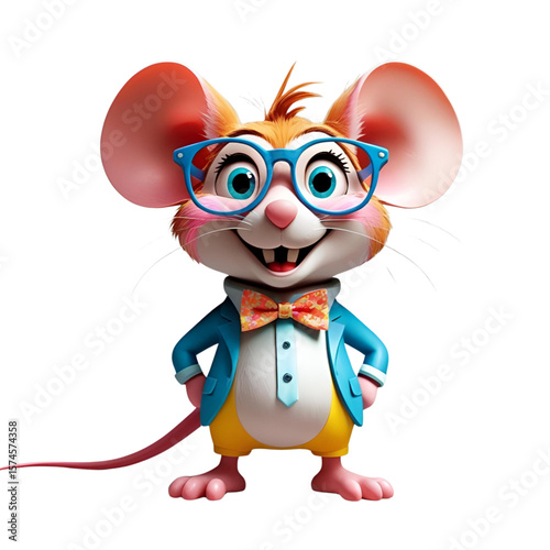 mouse with cheese