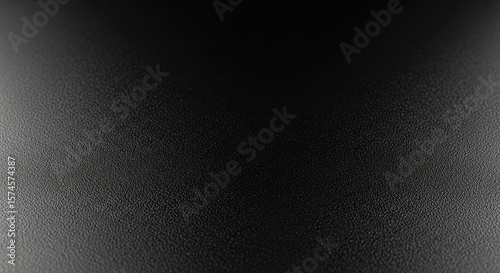Ultra Matte Black Powder Coating Surface Fine Micrograin Finish Sleek Minimalist Material