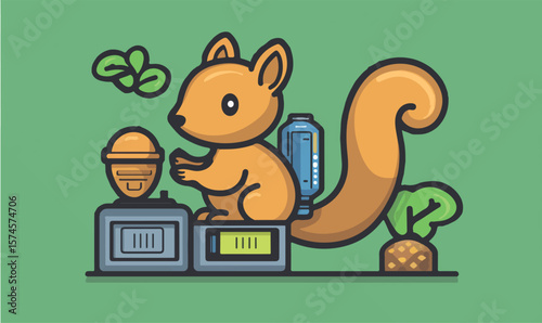 squirrel on a tree