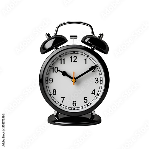 black alarm clock