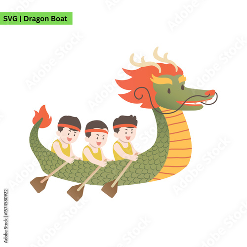 A sleek dragon boat vector logo showcasing a minimalist representation of a dragon boat with elegant curves, emphasizing grace and speed in a sophisticated style.
