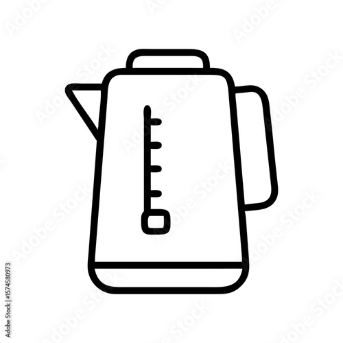 Kettle line icon