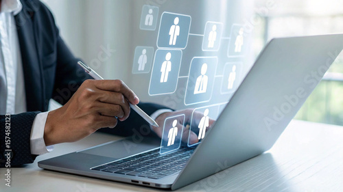 AI Recruitment, Digital Hiring, and HR Tech Innovation: A Futuristic Interface for Smart Talent Acquisition

