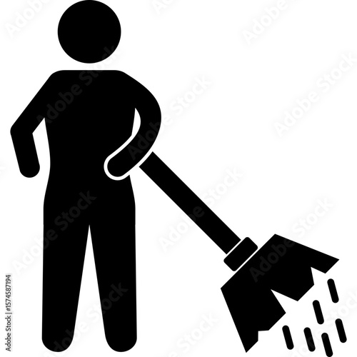 Floor Mopping Action
