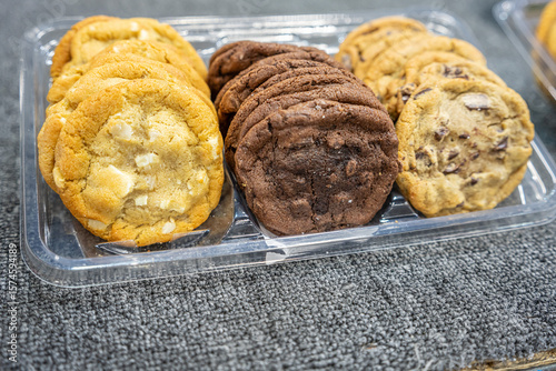 collection of cookies for dessert at a picnic