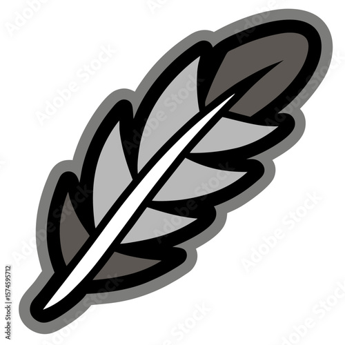 feather vector illustration