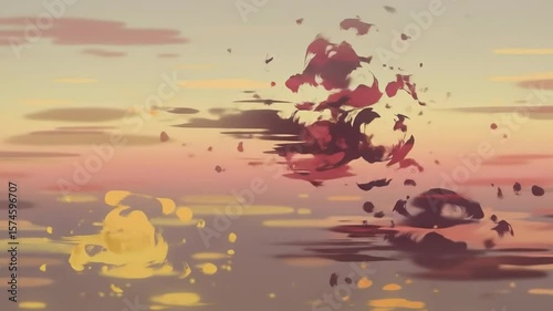 Nostalgic Abstract Animation