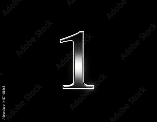 Metallic number one
