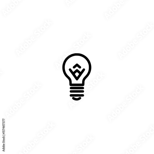 light bulb vector