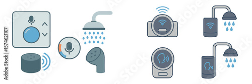 Voice activated shower system enhances bathroom experience for modern homes