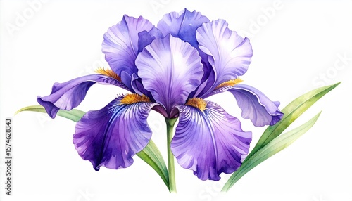 Detailed Iris illustration
