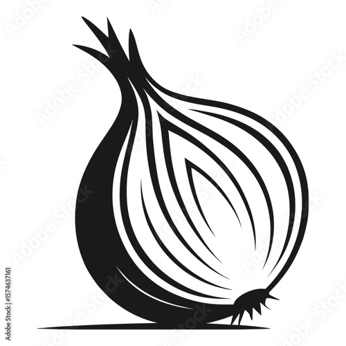 onion vector illustration