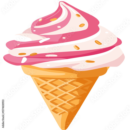 strawberry ice cream