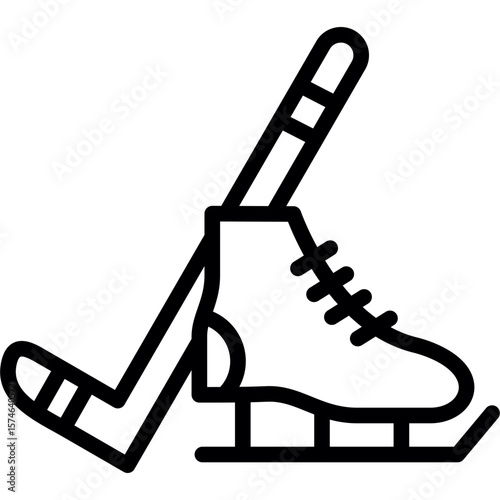Ice Hockey Icon