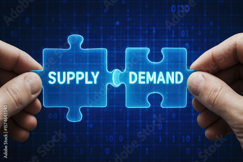 The connection between supply and demand illustrates the balance and interaction essential for market stability and business dynamics
