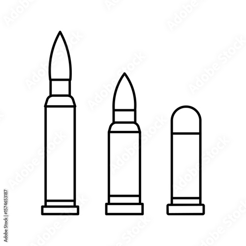 bullet icon white on background