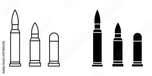 bullet icon white on background