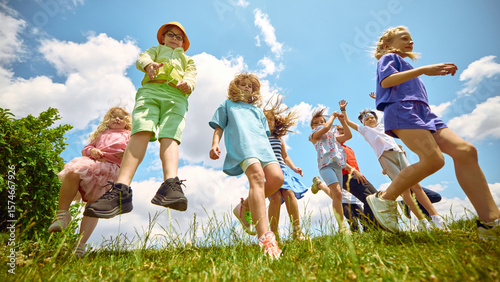 Fotografie Jump squad