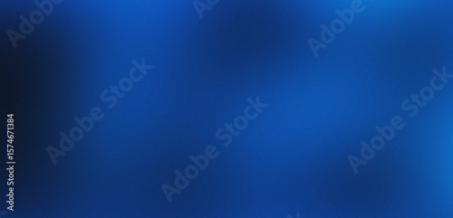 Obraz na płótnie This is an astonishing gradient blue background that moves gently from light sky blue to deep navy blue, Dark Blue Gradient Abstract Background