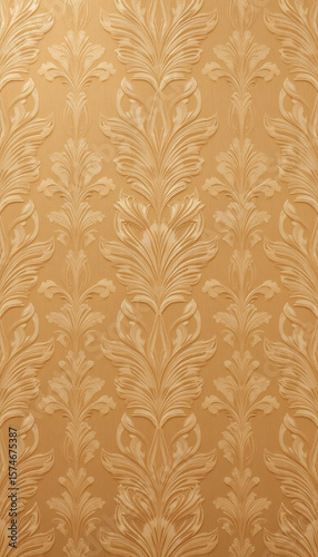 seamless luxury Thai silk pattern style pattern with clear lines.
