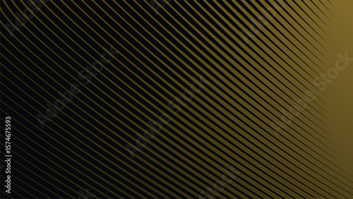 Dark Background with Elegant Gold Stripes Line Pattern for Luxury, Premium, and Modern Design Style