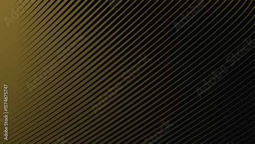 Dark Background with Elegant Gold Stripes Line Pattern for Luxury, Premium, and Modern Design Style