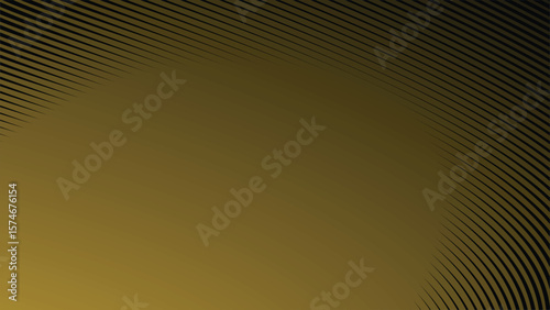 Dark Background with Elegant Gold Stripes Line Pattern for Luxury, Premium, and Modern Design Style