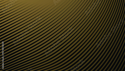 Dark Background with Elegant Gold Stripes Line Pattern for Luxury, Premium, and Modern Design Style