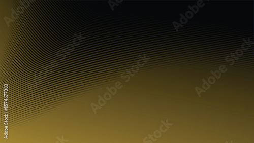 Dark Background with Elegant Gold Stripes Line Pattern for Luxury, Premium, and Modern Design Style