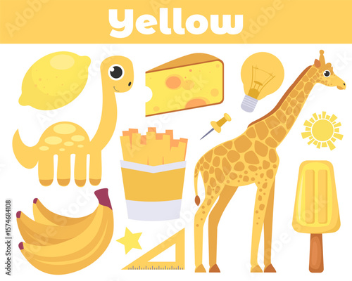 35 - Kids color cards
