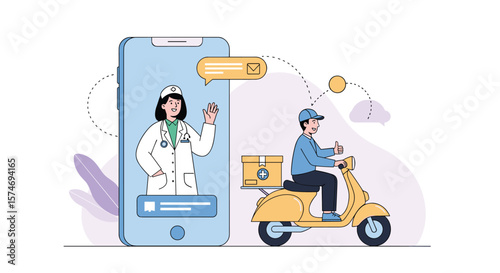 Fast and reliable healthcare delivery services utilizing modern technology and efficient logistics for patient convenience