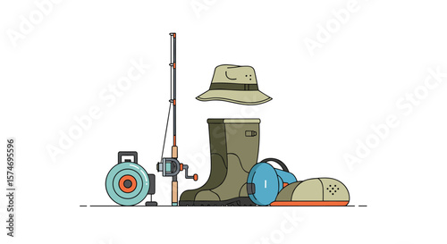 Essential gear for a successful day of outdoor fishing adventures and recreational activities