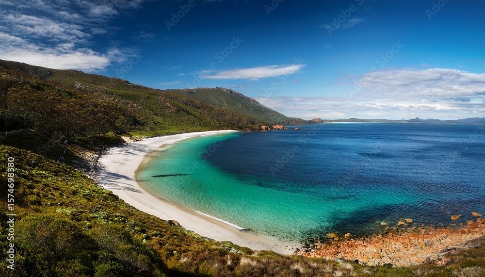 Fototapeta premium tasmania s uncrowded coast