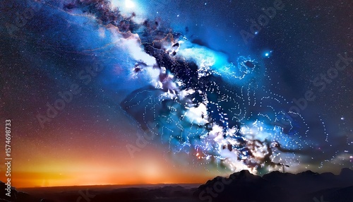 where nebulae and stellar matter form