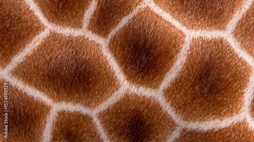 Giraffe skin Texture Image 1. photograph showcasing a unique pattern of giraffe hide close up view revealing intricate markings and natural texture of african
