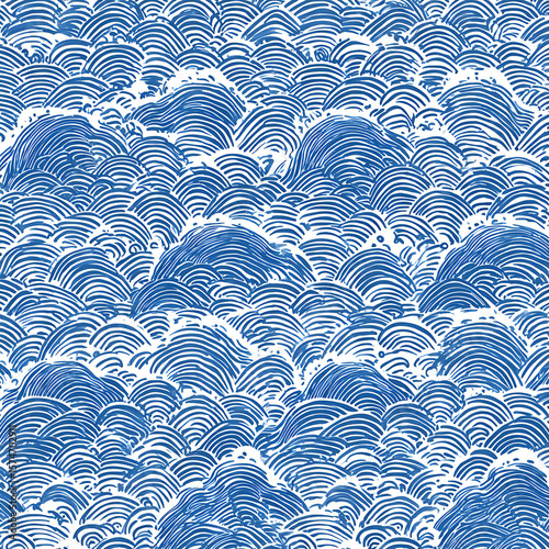 Japanese Wave Pattern