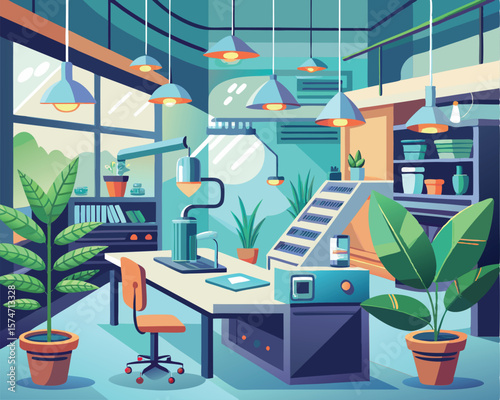 Modern Plant Research Laboratory. A Glimpse into the Future of Botany