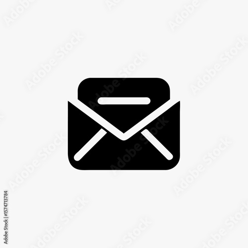 email icon fully editable vector template