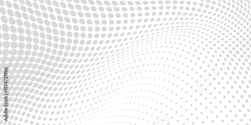 Set of halftone dots gradient pattern texture isolated on white background. Straight dotted spots using halftone circle dot raster texture. Vector blot half tone collection.