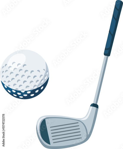Golf Equipment  Putting a Spin on Classic Sport Illustration