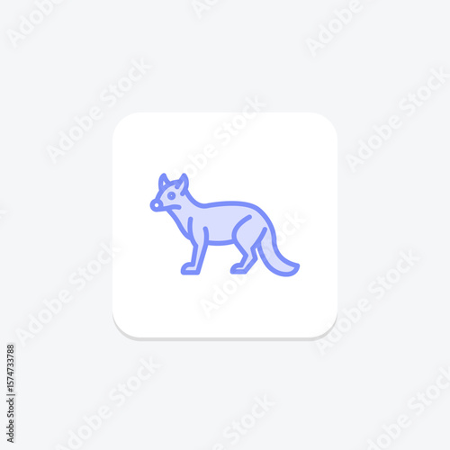 Civet, vector, pixel perfect, illustrator file