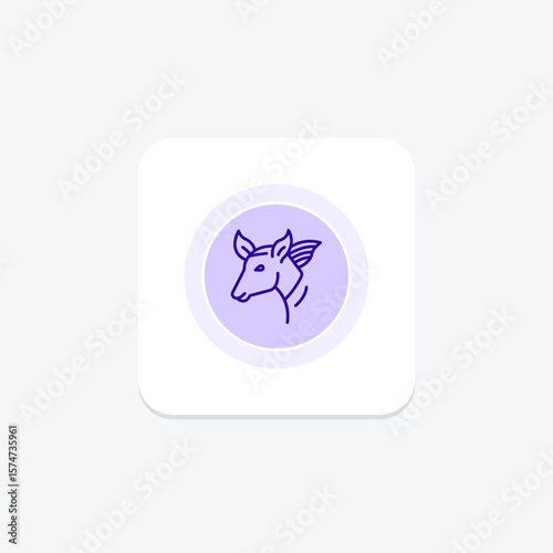 Okapi, vector, pixel perfect, illustrator file