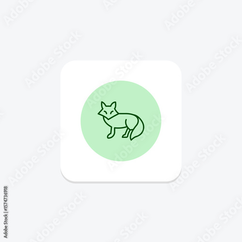Fox, vector, pixel perfect, illustrator file