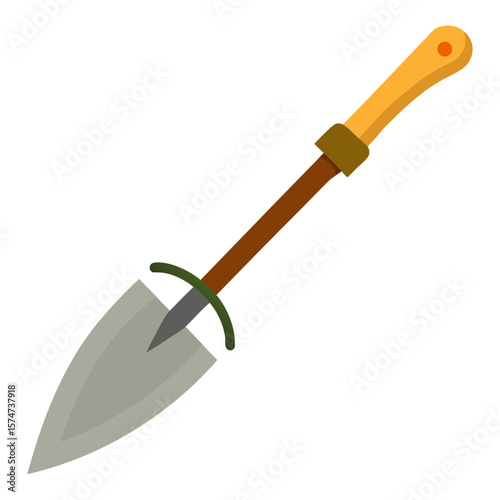 Cultivator Blade Silhouette Vector