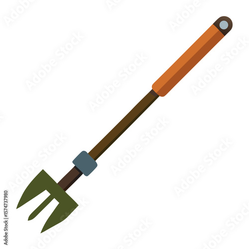Cultivator Blade Silhouette Vector