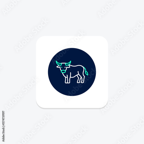 Yak, vector, pixel perfect, illustrator file